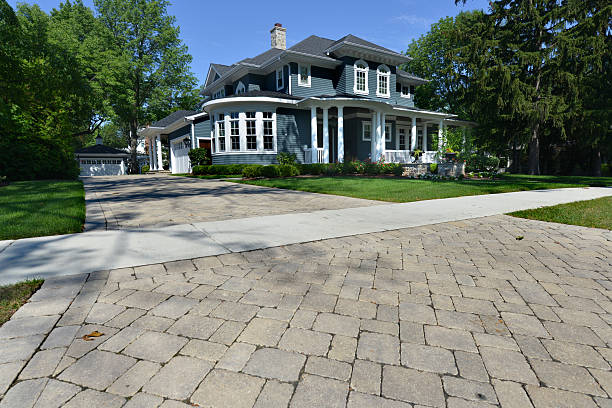 Permeable Paver Driveway in Wyndham, VA